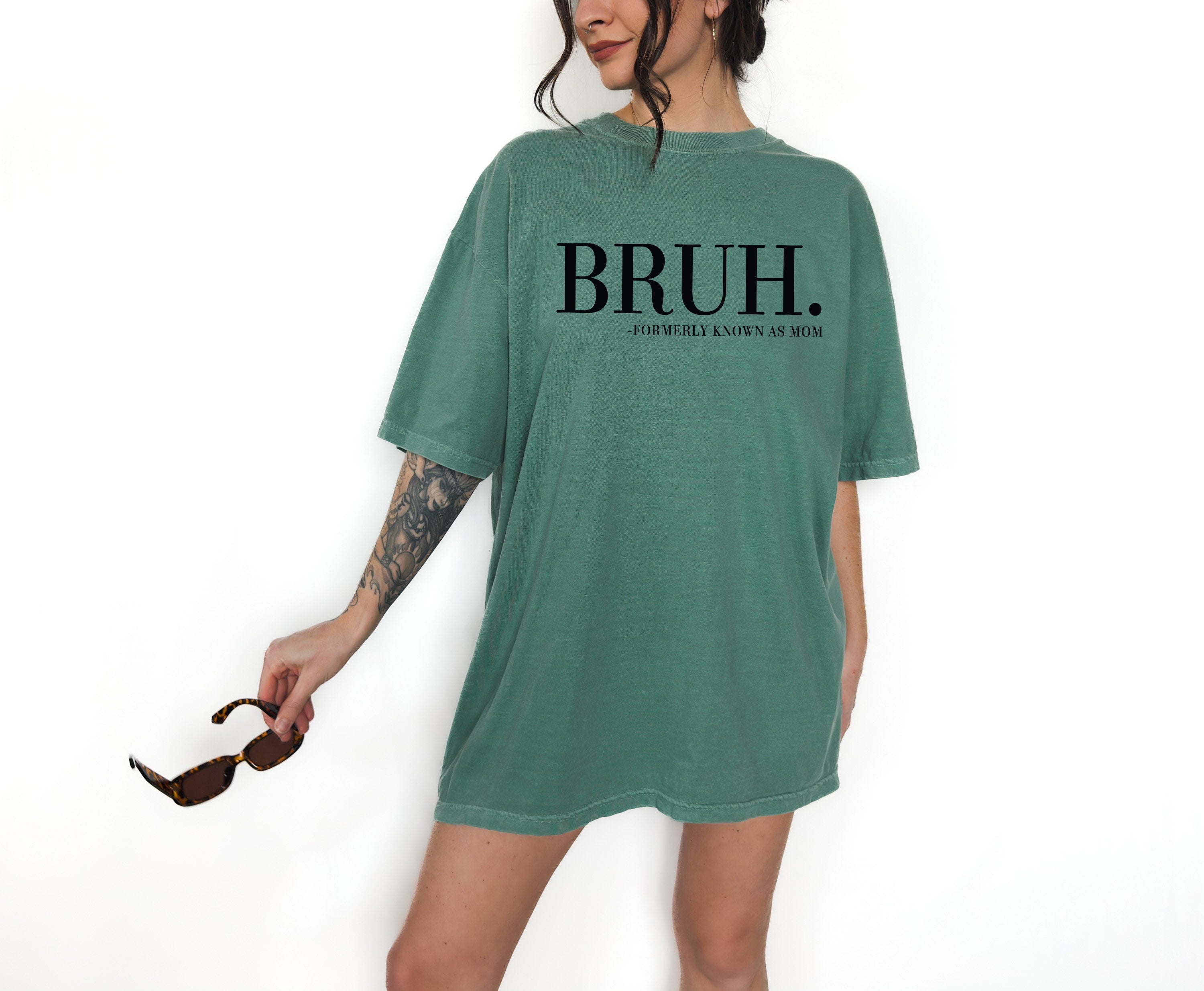 Comfort Colors Tee, Bruh Formerly Known As Mom, Mothers Day Gift Mom T-shirt, Funny Mom Shirt, Mom Gift, Boy Momma, Mom of Boys Gift for Mom